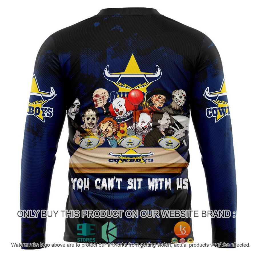 NEW North Queensland Cowboys You Can't Sit With Us Horror Movies Characters Hoodie, Shirt 12 north queensland cowboys you cant sit with us horror movies characters shirt hoodie 12 5121