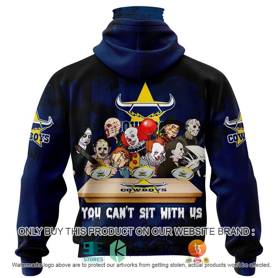 NEW North Queensland Cowboys You Can't Sit With Us Horror Movies Characters Hoodie, Shirt 6 north queensland cowboys you cant sit with us horror movies characters shirt hoodie 6 82314