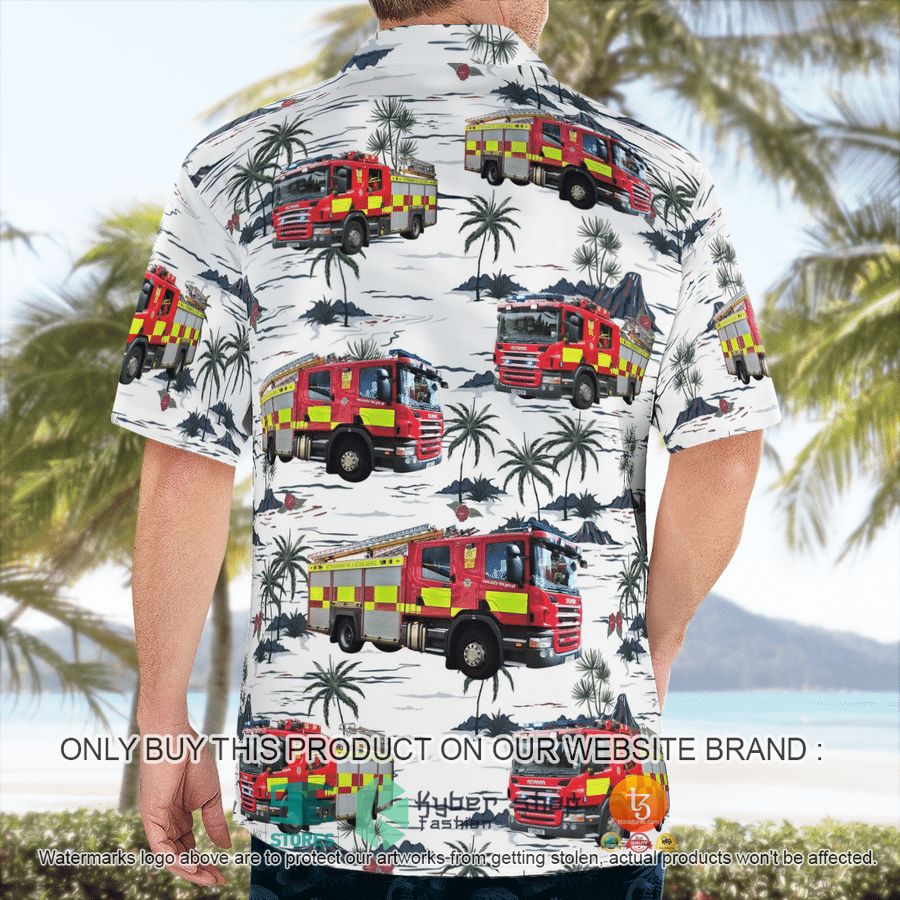 NEW Nottinghamshire Fire and Rescue Service Hawaii Shirt 8 nottinghamshire fire and rescue service hawaiian shirt 8 9775