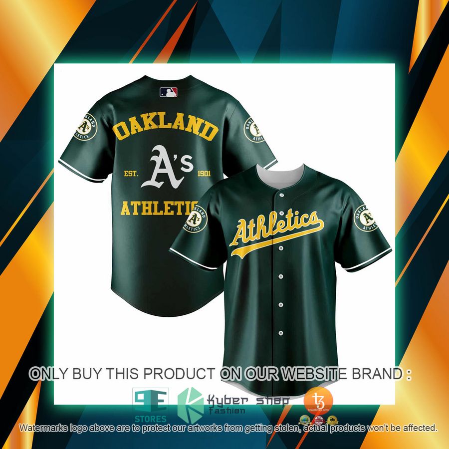 NEW Oakland Athletics Baseball Shirt 1 oakland athletics baseball jersey 1 35899