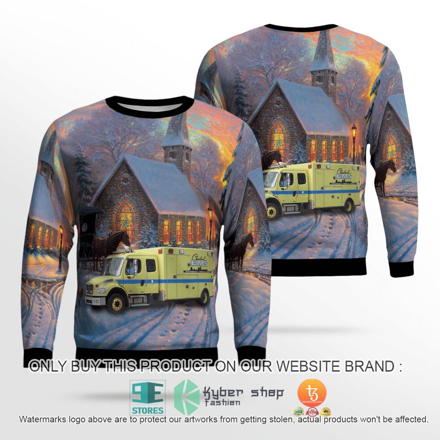 NEW Ohio Cleveland EMS Sweatshirt, Sweater 1 ohio cleveland ems sweater sweatshirt 1 81298