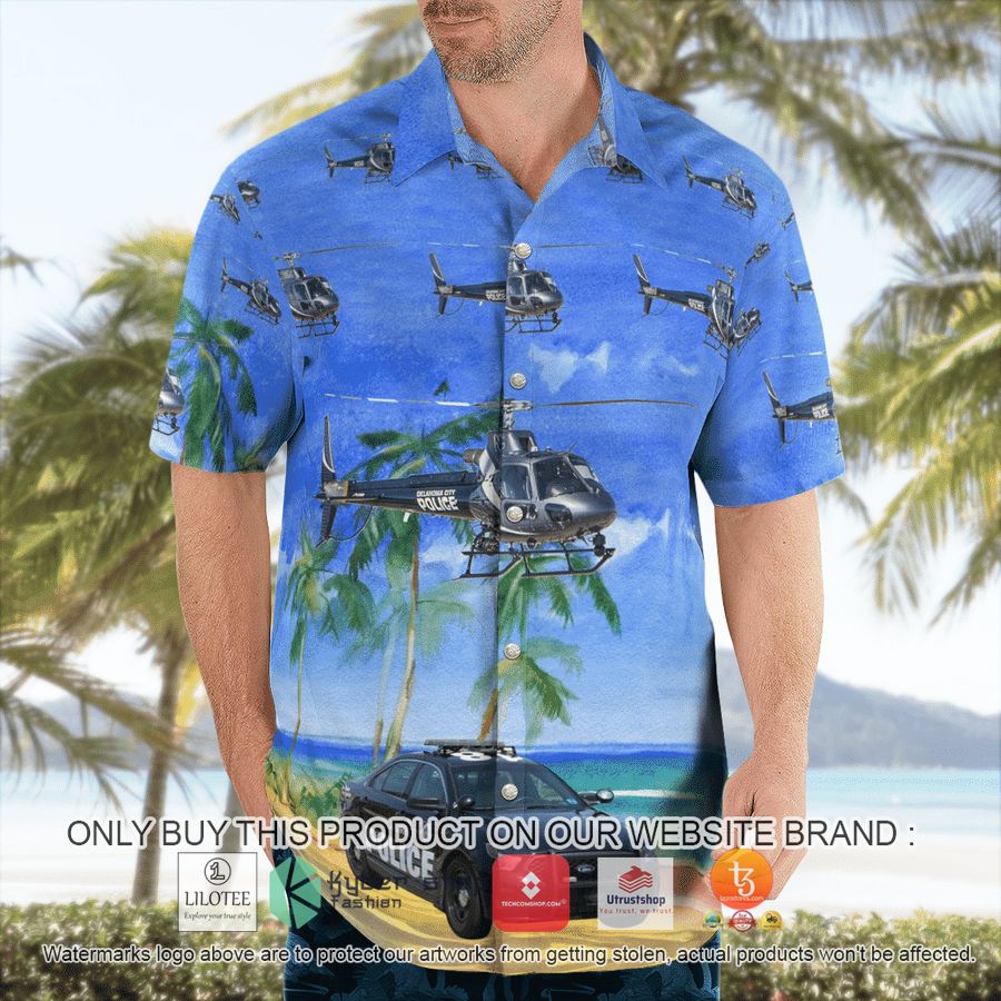 HOT Oklahoma City Police Department Car And AS350 B3e Helicopter Hawaiian Shirt 6 oklahoma city police department car and as350 b3e helicopter hawaiian shirt 6 10417