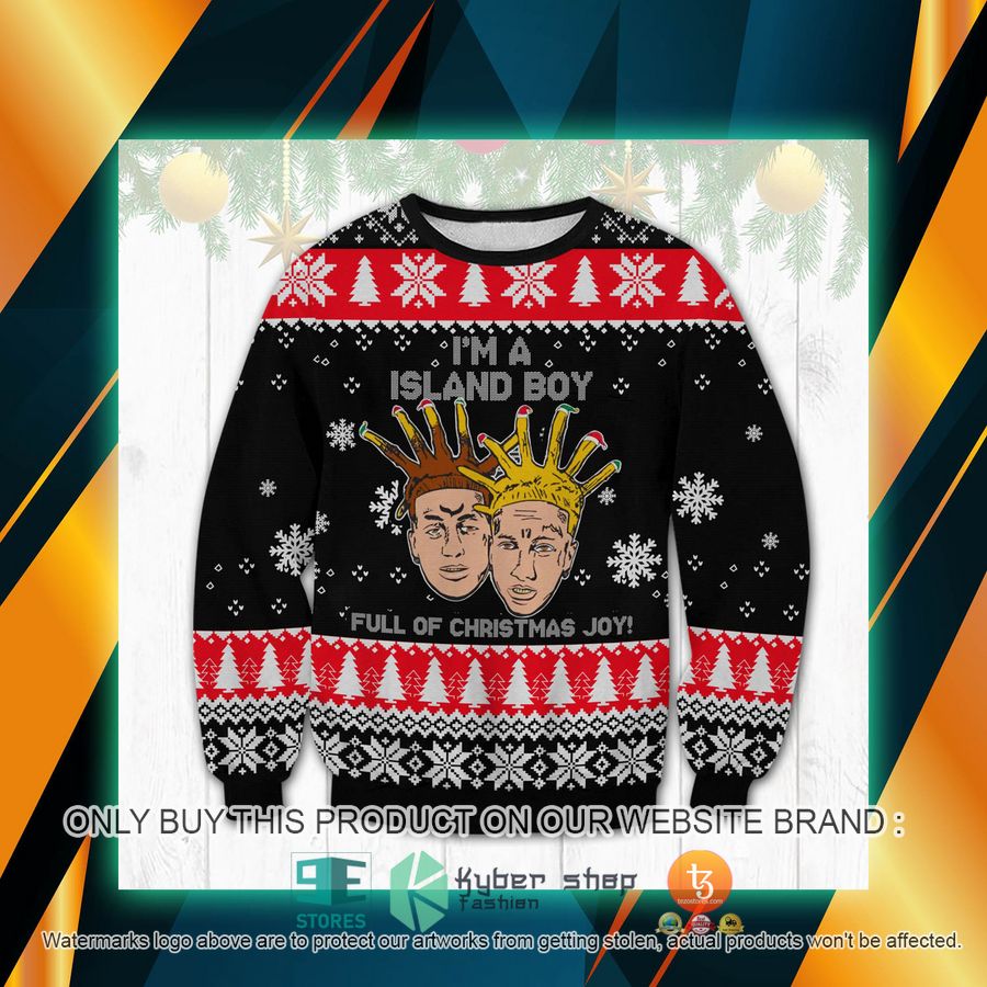 oncoast im an island boy ugly sweater 1 46054