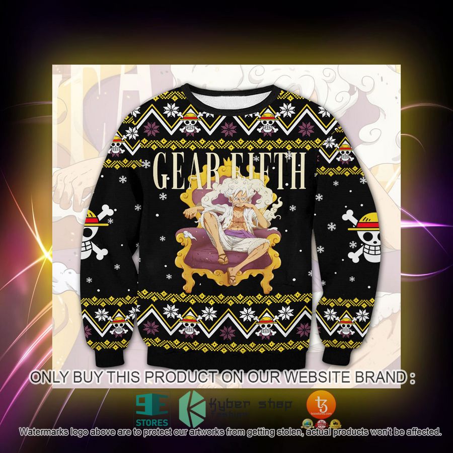 HOT One Piece Gear 5 Sweater 2 one piece gear 5 ugly sweater 2 79001