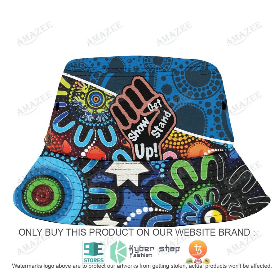 parramatta eels aboriginal patterns bucket hat 2 81317