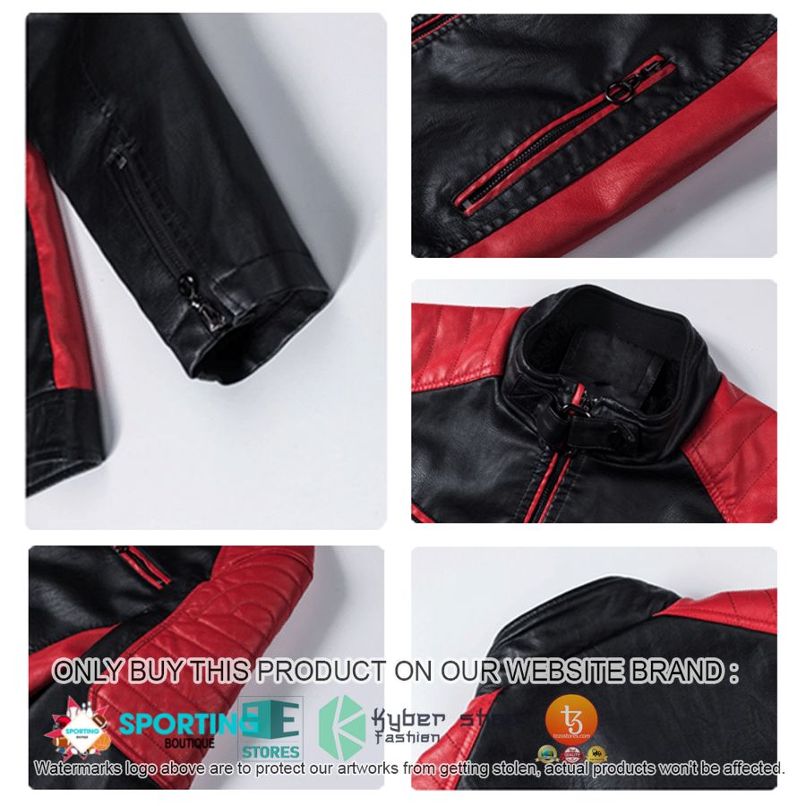 parramatta eels block leather jacket 2 40632