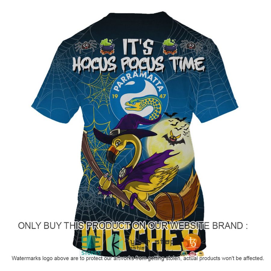 NEW Parramatta Eels It's Hocus Pocus Time Halloween Flamingo Witches Hoodie, Shirt 10 parramatta eels its hocus pocus time halloween flamingo witches shirt hoodie 10 21028