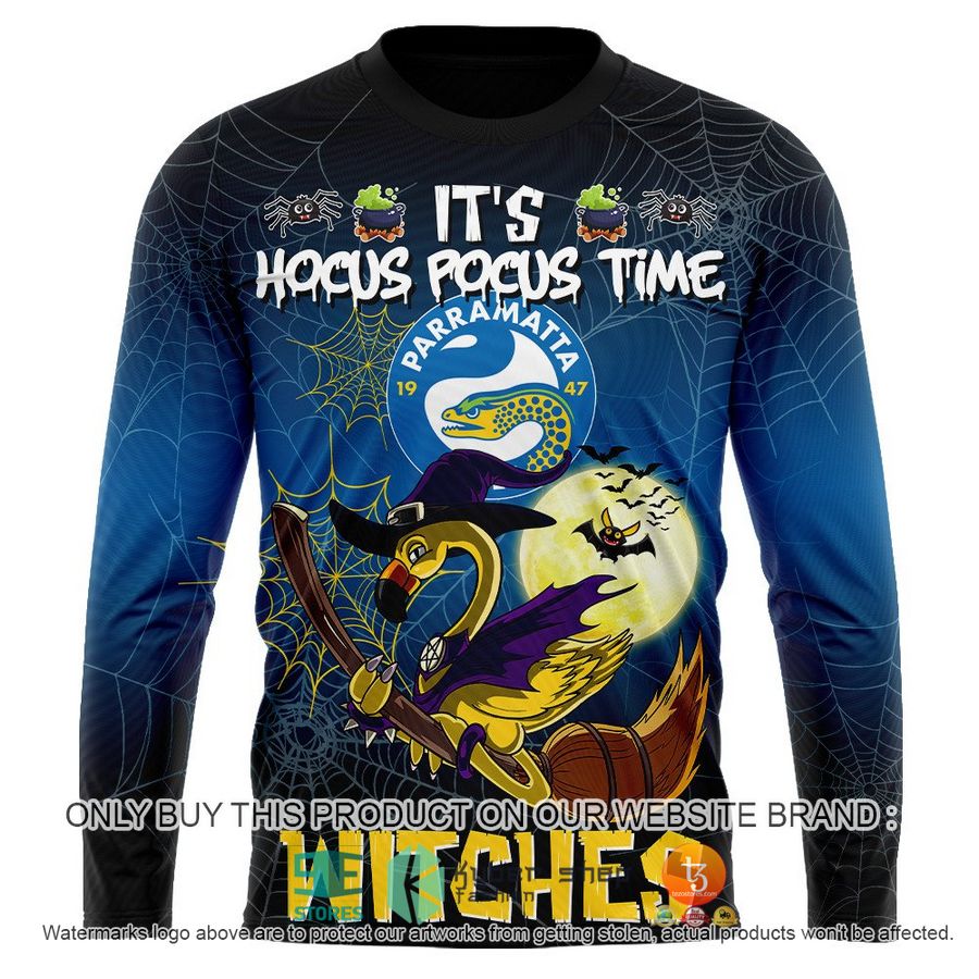 NEW Parramatta Eels It's Hocus Pocus Time Halloween Flamingo Witches Hoodie, Shirt 11 parramatta eels its hocus pocus time halloween flamingo witches shirt hoodie 11 70195