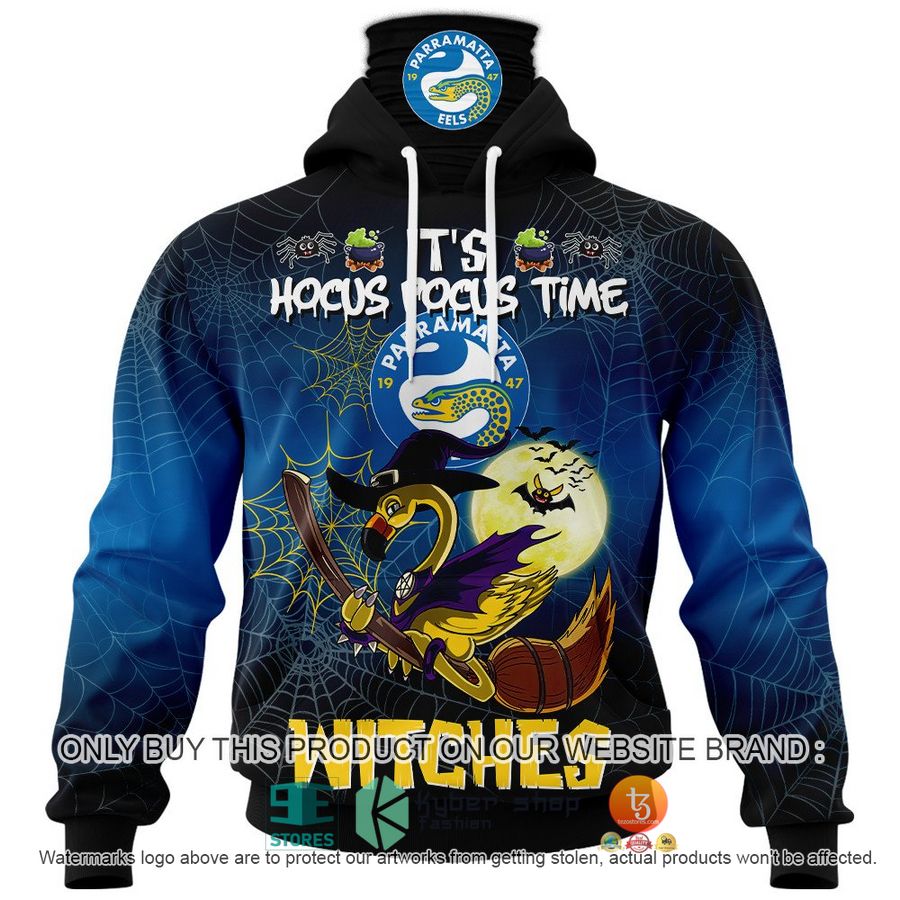 NEW Parramatta Eels It's Hocus Pocus Time Halloween Flamingo Witches Hoodie, Shirt 5 parramatta eels its hocus pocus time halloween flamingo witches shirt hoodie 5 79700