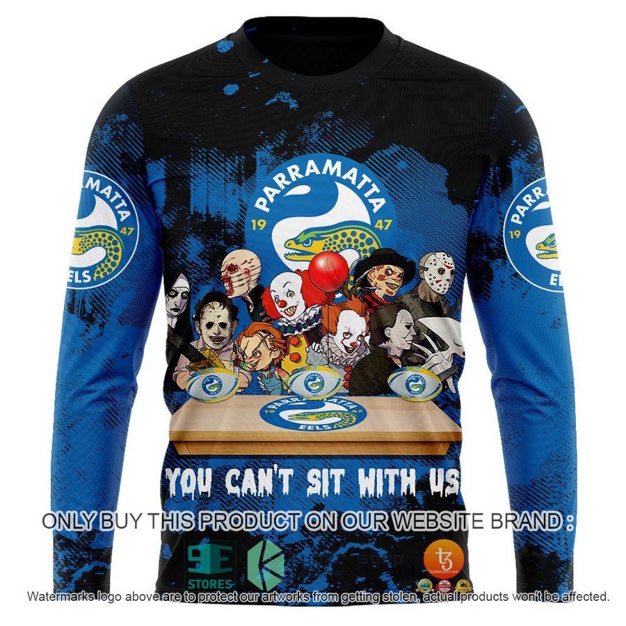 NEW Parramatta Eels You Can't Sit With Us Horror Movies Characters Hoodie, Shirt 11 parramatta eels you cant sit with us horror movies characters shirt hoodie 11 68784