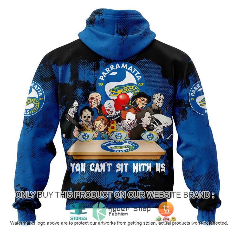 NEW Parramatta Eels You Can't Sit With Us Horror Movies Characters Hoodie, Shirt 3 parramatta eels you cant sit with us horror movies characters shirt hoodie 3 37328