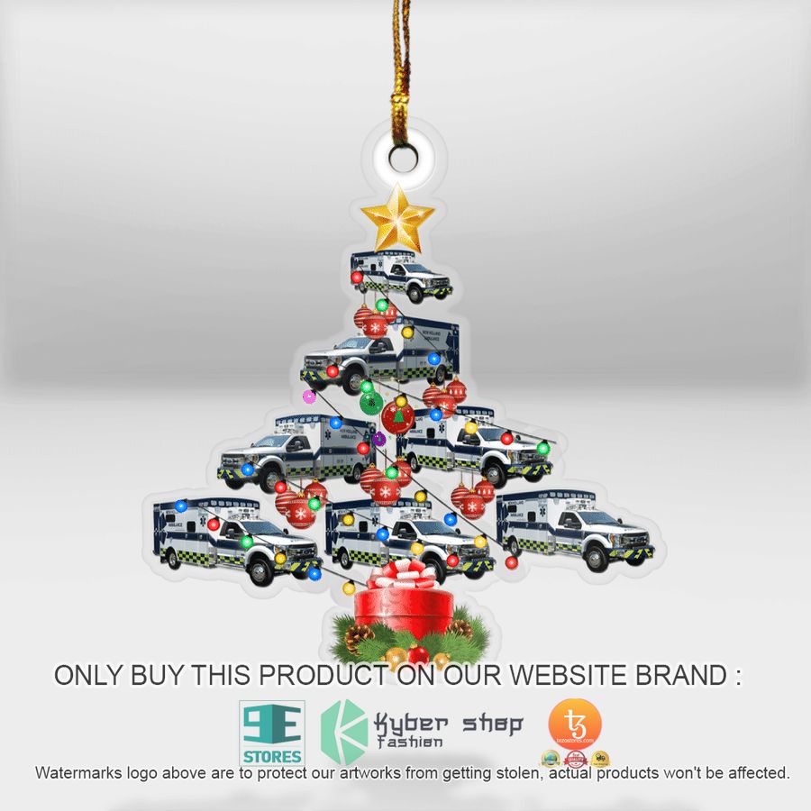 pennsylvania new holland ems christmas ornament 2 70101