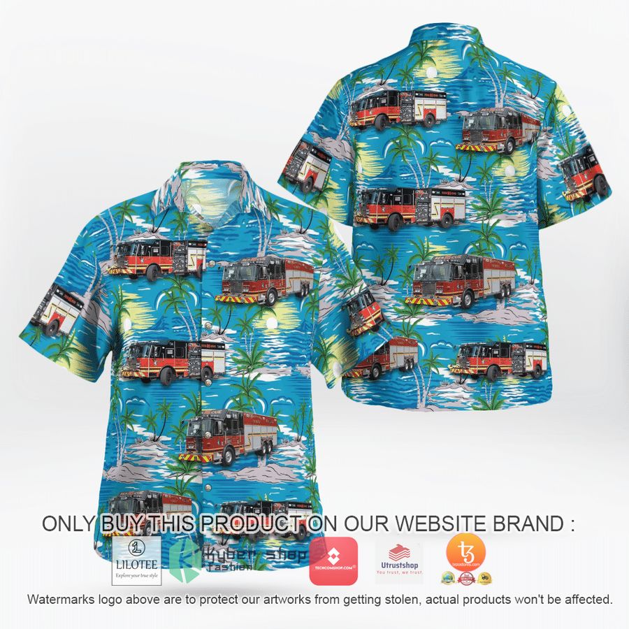 pennsylvania township of spring fire rescue services hawaiian shirt 1 32956