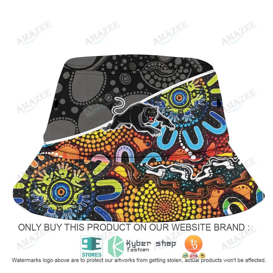 penrith panthers aboriginal patterns bucket hat 1 1303