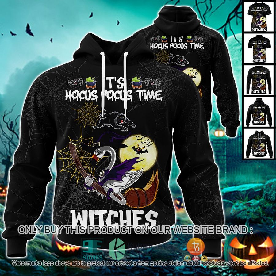 NEW Penrith Panthers It's Hocus Pocus Time Halloween Flamingo Witches Hoodie, Shirt 24 penrith panthers its hocus pocus time halloween flamingo witches shirt hoodie 1 85752