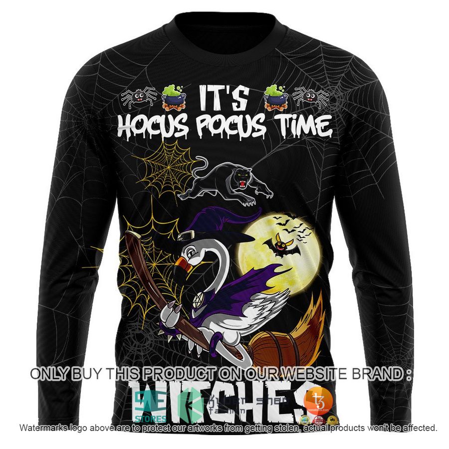 NEW Penrith Panthers It's Hocus Pocus Time Halloween Flamingo Witches Hoodie, Shirt 11 penrith panthers its hocus pocus time halloween flamingo witches shirt hoodie 11 87891