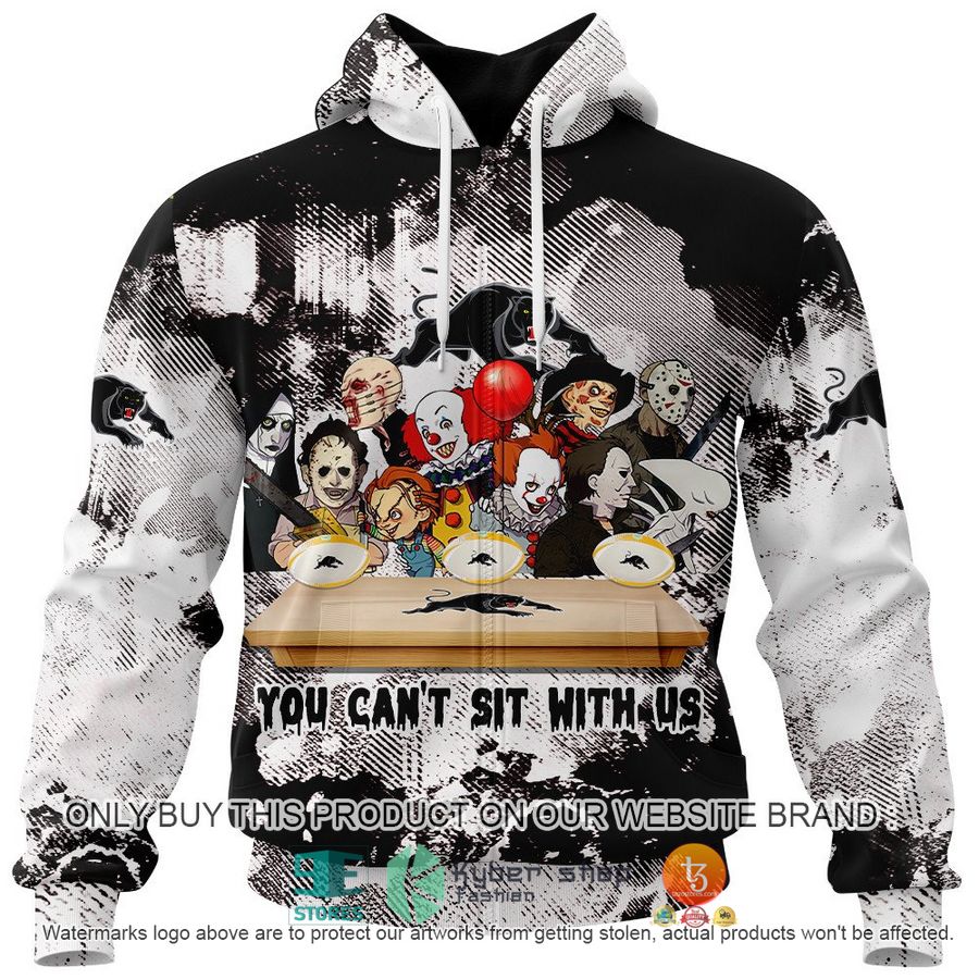 NEW Penrith Panthers You Can't Sit With Us Horror Movies Characters Hoodie, Shirt 4 penrith panthers you cant sit with us horror movies characters shirt hoodie 4 83946