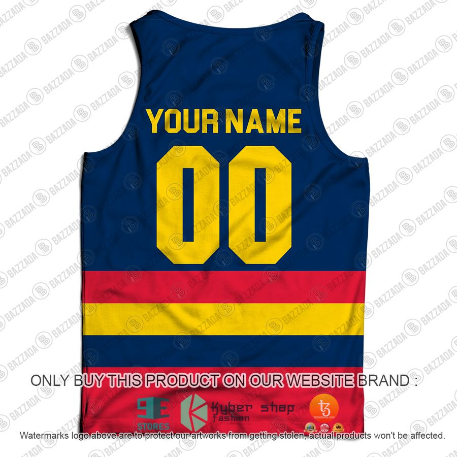 HOT Adelaide Crows Football Club Vintage Retro AFL guernsey 1991 Personalized Tank Top 3 personalized adelaide crows football club vintage retro afl guernsey 1991 tank top 3 96599