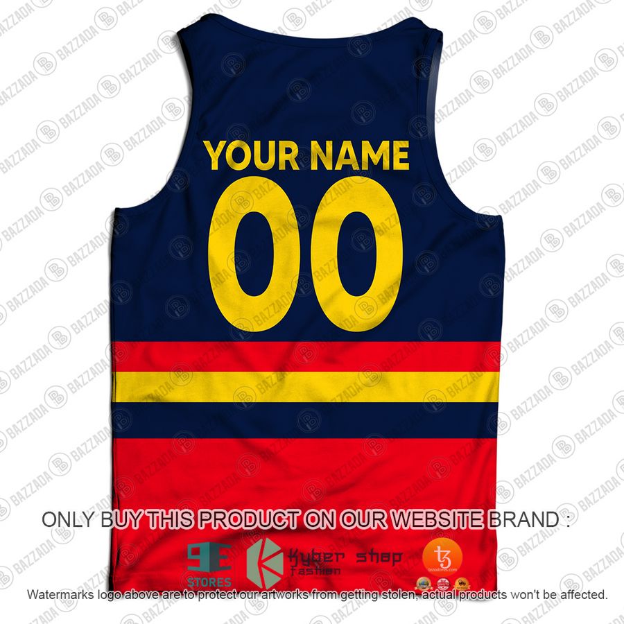 HOT Adelaide Crows Football Club Vintage Retro AFL guernsey AFAC9 Personalized Tank Top 3 personalized adelaide crows football club vintage retro afl guernsey afac9 tank top 3 12201