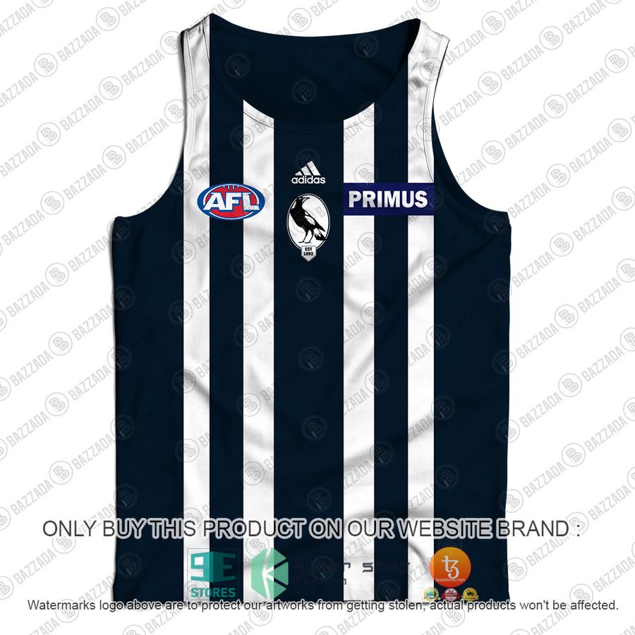 personalized afl collingwood magpies vintage centenary guernsey primus tank top 2 98561
