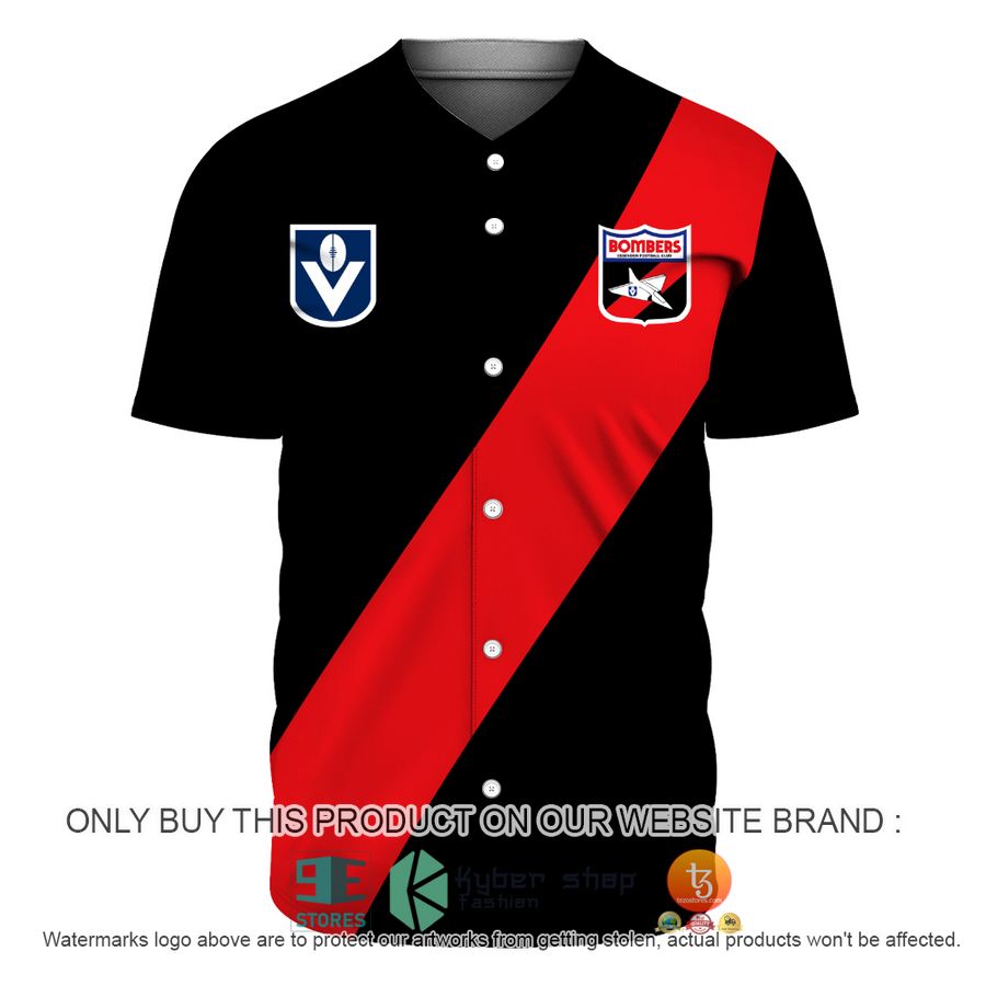 HOT AFL vintage Adelaide Essendon Football Club 90s Personalized Baseball Jersey 2 personalized afl vintage adelaide essendon football club 90s baseball jersey shirt 2 94857