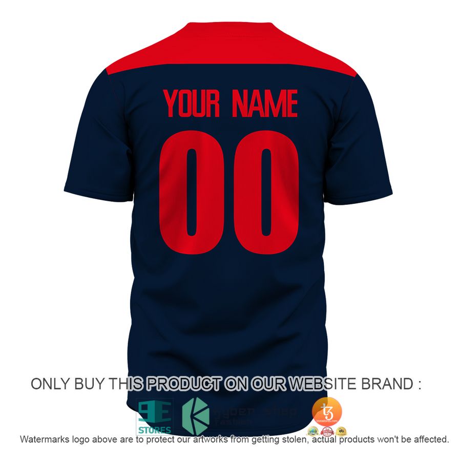 HOT AFL vintage Melbourne Demons Football Club 90s Personalized Baseball Jersey 3 personalized afl vintage melbourne demons football club 90s baseball jersey shirt 3 99445