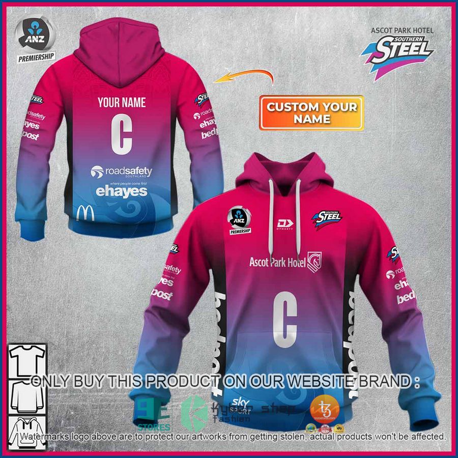 NEW ANZ Southern Steels Custom Name Hoodie, Shirt 1 personalized anz southern steels shirt hoodie 1 93724