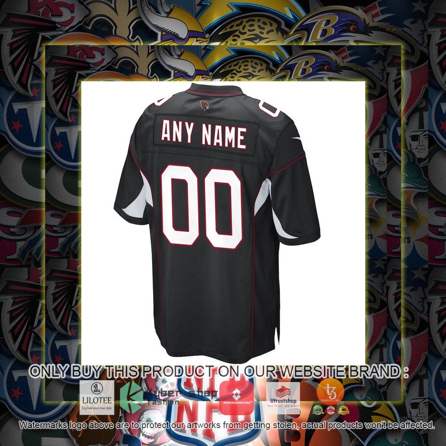 HOT Arizona Cardinals Nike Alternate Black Personalized Football Jersey 3 personalized arizona cardinals nike alternate black football jersey 3 8753