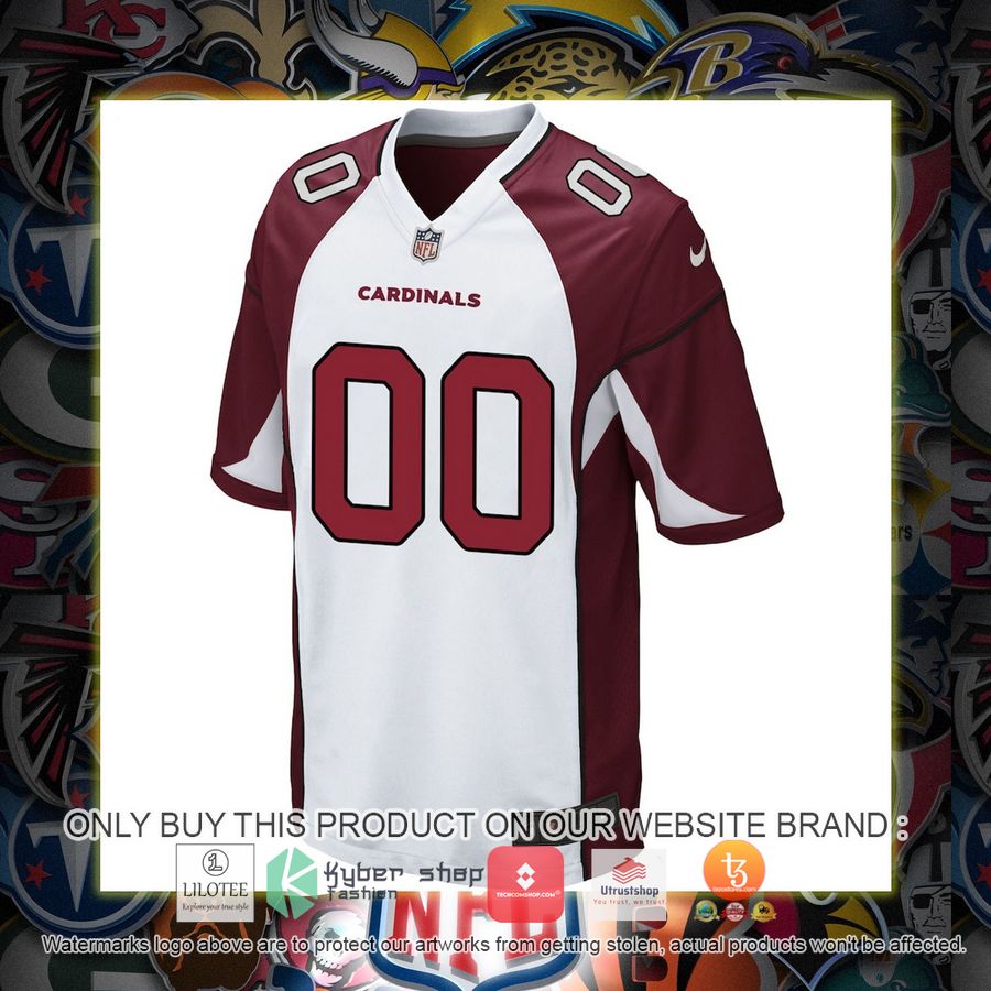 HOT Arizona Cardinals Nike White Personalized Football Jersey 2 personalized arizona cardinals nike white football jersey 2 55035