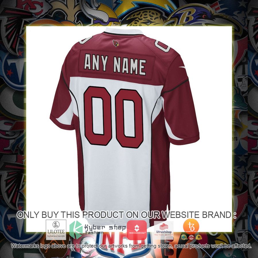 HOT Arizona Cardinals Nike White Personalized Football Jersey 3 personalized arizona cardinals nike white football jersey 3 89704
