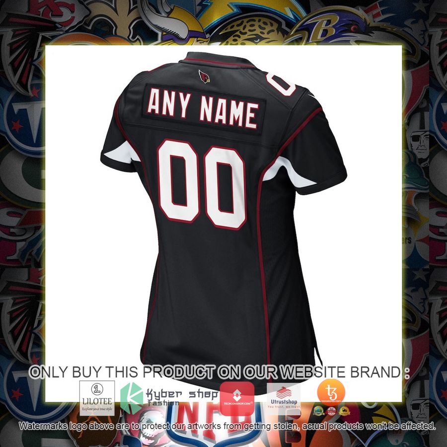 HOT Arizona Cardinals Nike Women's Alternate Black Personalized Football Jersey 3 personalized arizona cardinals nike womens alternate black football jersey 3 10990