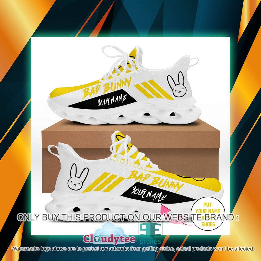 personalized bad bunny white max soul shoes 1 69743