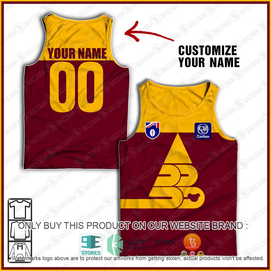 personalized brisbane bears afl home 2010 tank top 1 91950