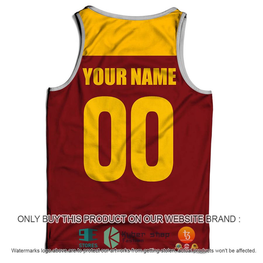 HOT Brisbane Bears AFL Home 2015 Coca Cola Personalized Tank Top 3 personalized brisbane bears afl home 2015 coca cola tank top 3 51205