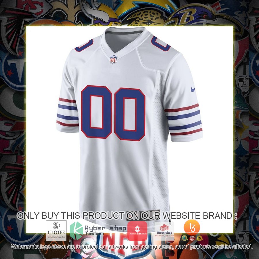 HOT Buffalo Bills Nike Alternate White Custom Football Jersey Shirt 2 personalized buffalo bills nike alternate white football jersey 2 58024