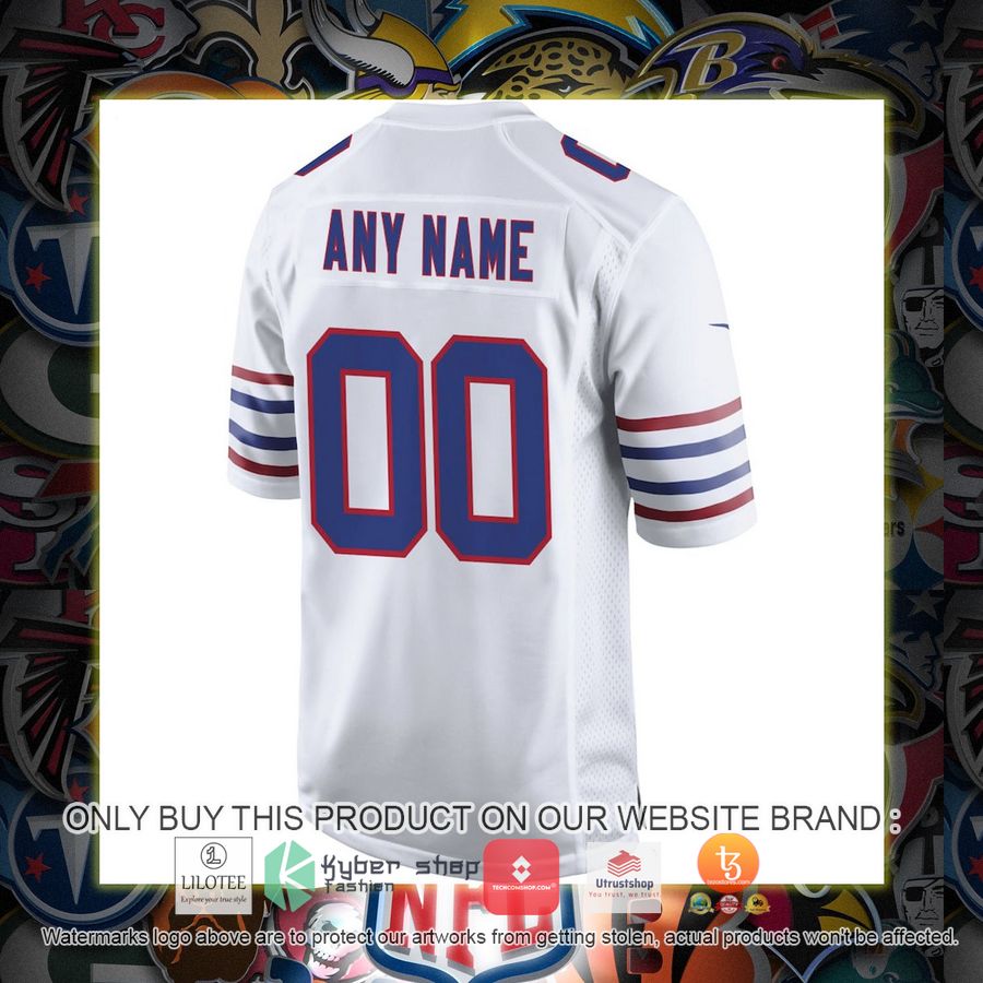 HOT Buffalo Bills Nike Alternate White Custom Football Jersey Shirt 3 personalized buffalo bills nike alternate white football jersey 3 24106