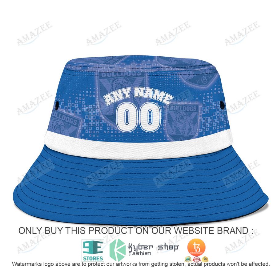 personalized canterbury bankstown bulldogs blue bucket hat 2 51806