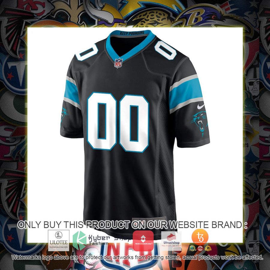 HOT Carolina Panthers Nike Black Personalized Football Jersey 2 personalized carolina panthers nike black football jersey 2 1068
