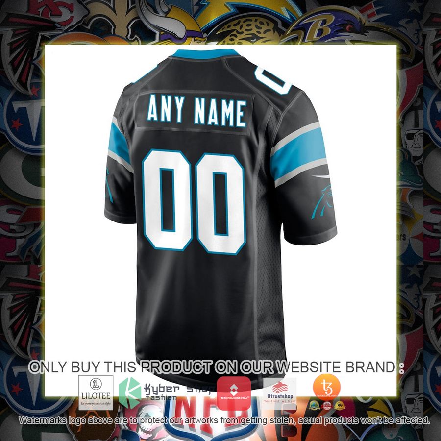 HOT Carolina Panthers Nike Black Personalized Football Jersey 3 personalized carolina panthers nike black football jersey 3 16567