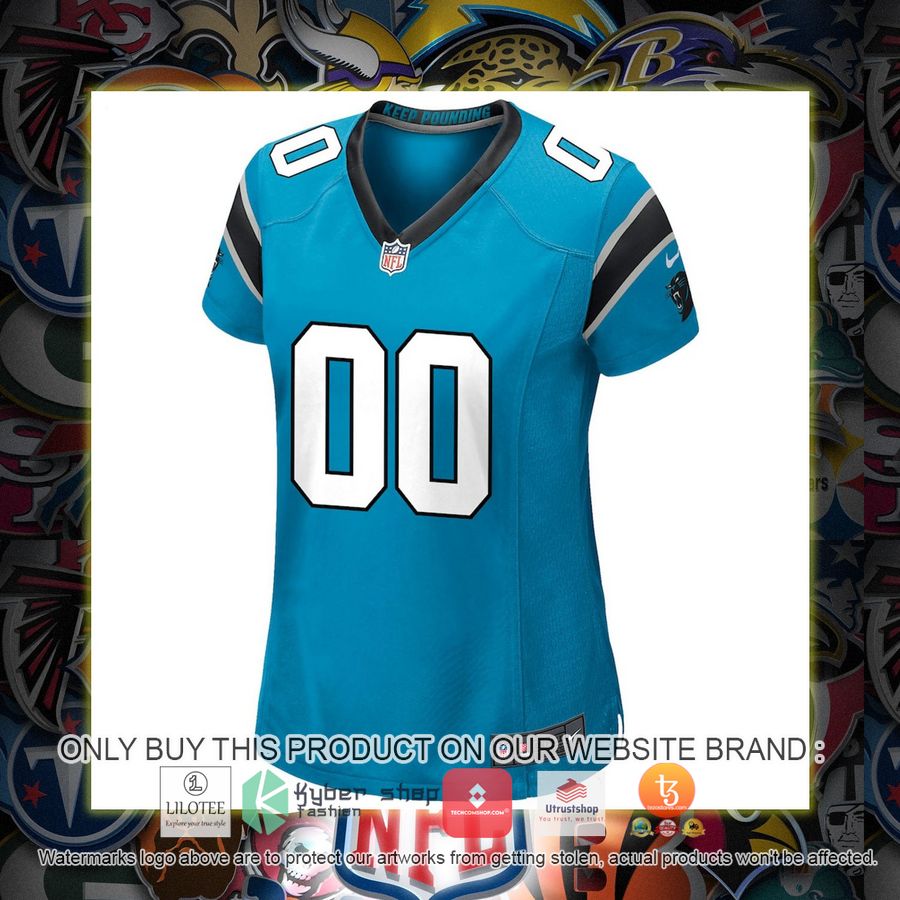 HOT Carolina Panthers Nike Women's Alternate Blue Personalized Football Jersey 2 personalized carolina panthers nike womens alternate blue football jersey 2 1940