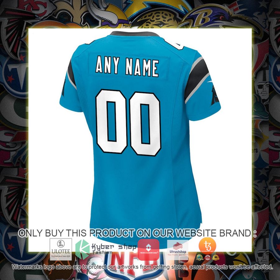 HOT Carolina Panthers Nike Women's Alternate Blue Personalized Football Jersey 3 personalized carolina panthers nike womens alternate blue football jersey 3 89334