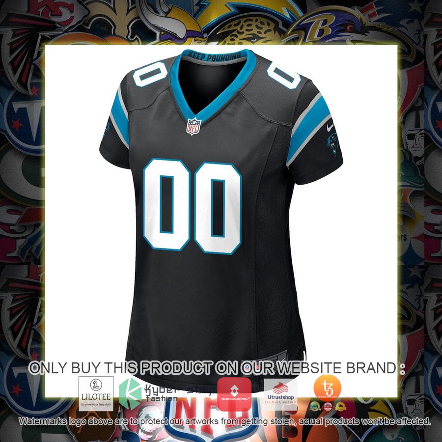 HOT Carolina Panthers Nike Women's Black Personalized Football Jersey 2 personalized carolina panthers nike womens black football jersey 2 59012
