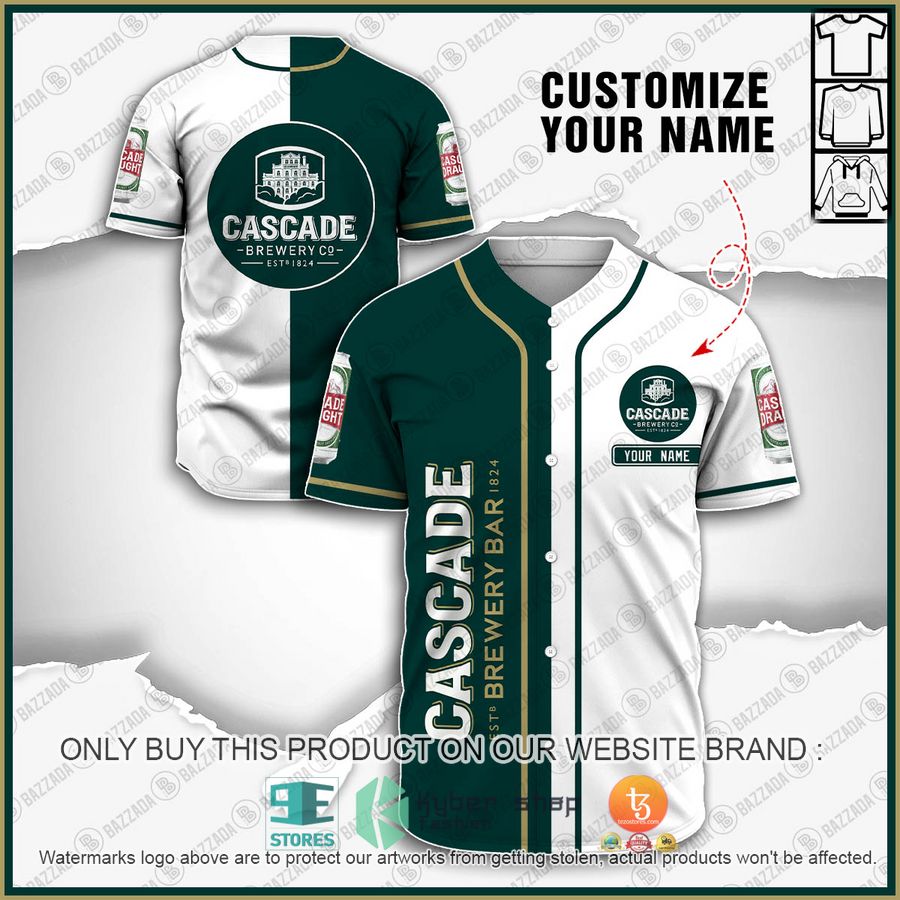 personalized cascade baseball jersey shirt 1 13972