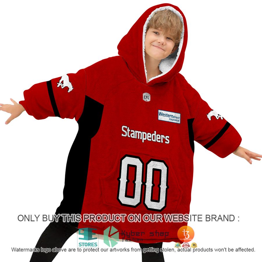 NEW Calgary Stampeders Sherpa Hoodie Blanket 4 personalized cfl calgary stampeders sherpa hoodie blanket 4 81341