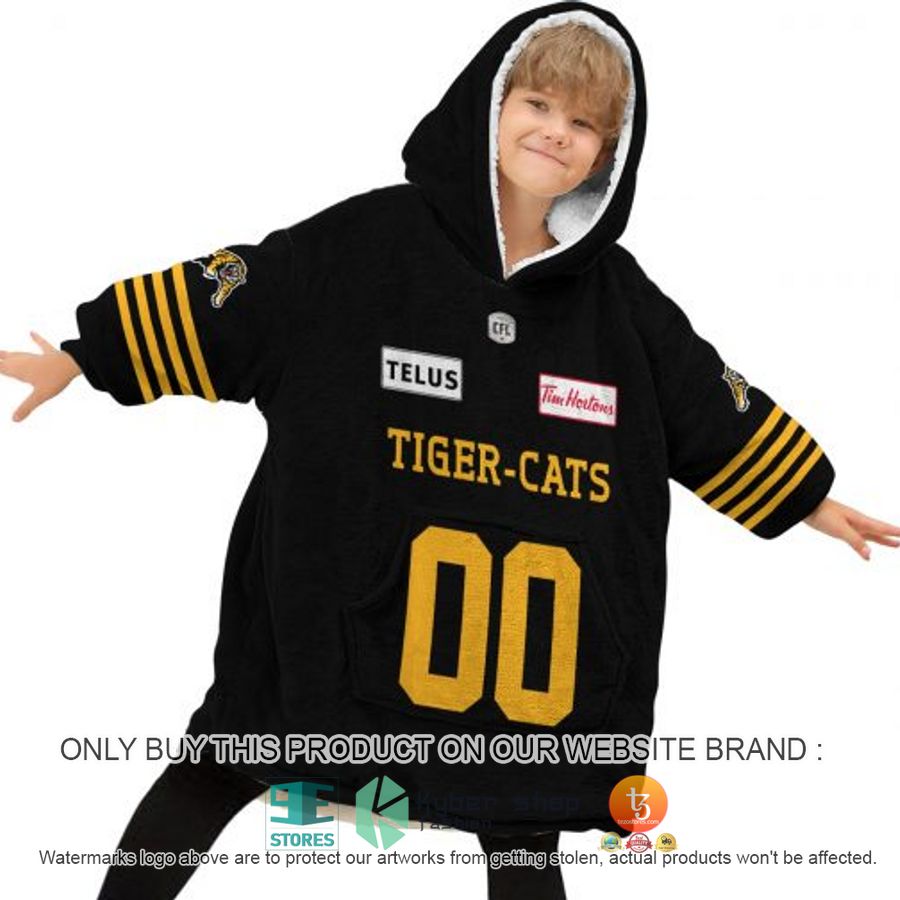 NEW Hamilton Tiger Cats Sherpa Hoodie Blanket 4 personalized cfl hamilton tiger cats sherpa hoodie blanket 4 65819