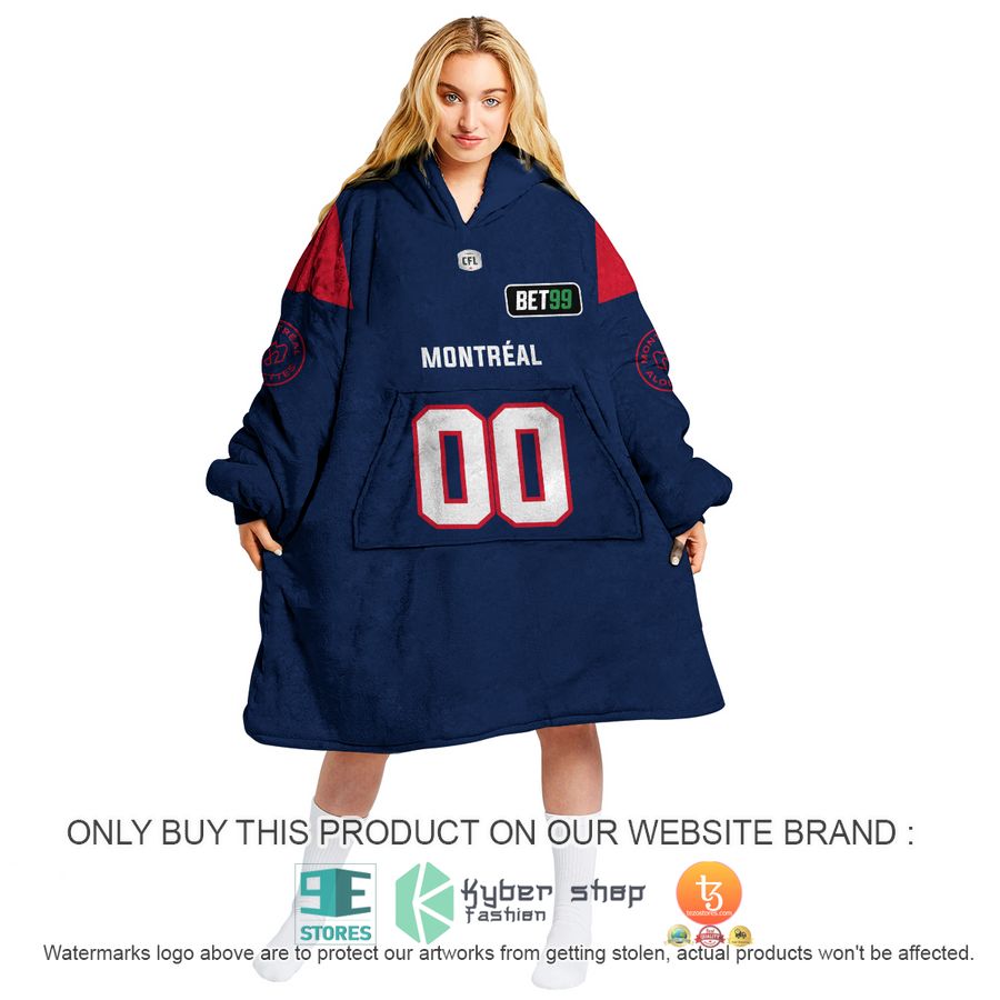 NEW Montreal Alouettes Sherpa Hoodie Blanket 10 personalized cfl montreal alouettes sherpa hoodie blanket 1 20232