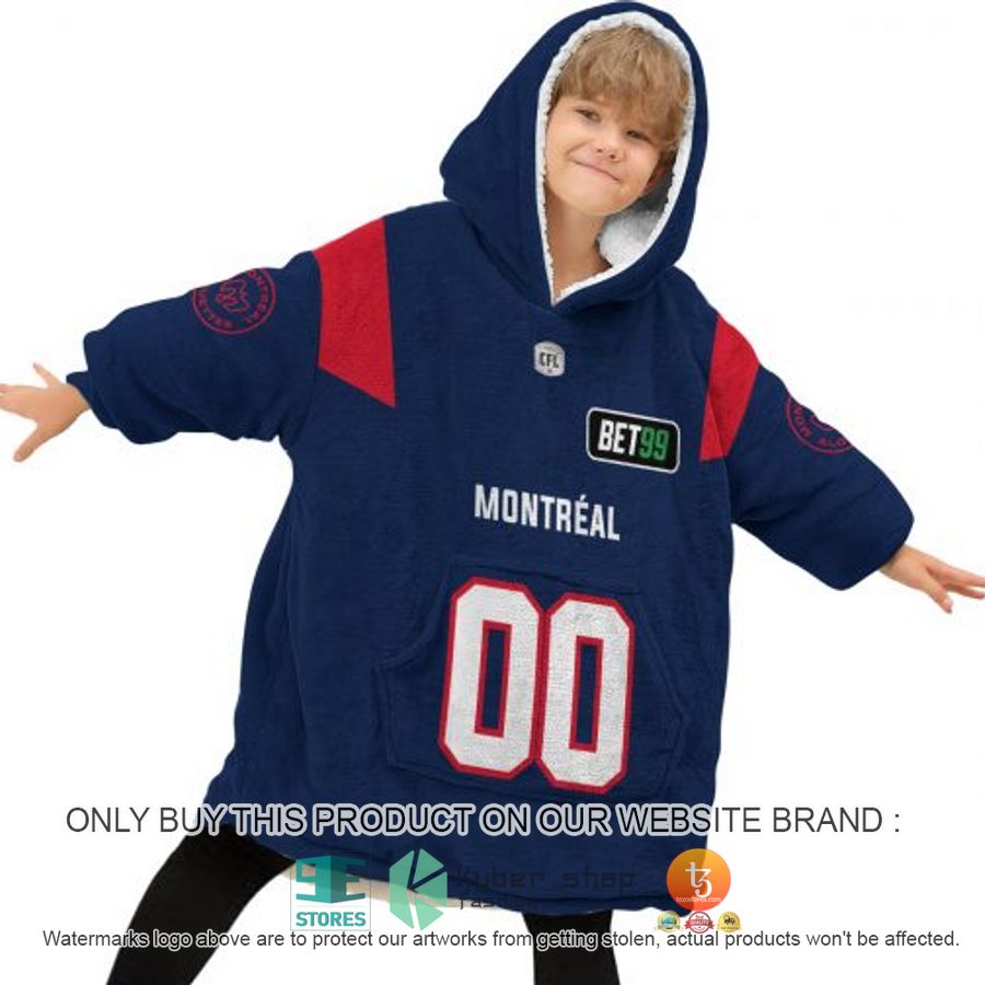 NEW Montreal Alouettes Sherpa Hoodie Blanket 4 personalized cfl montreal alouettes sherpa hoodie blanket 4 89038