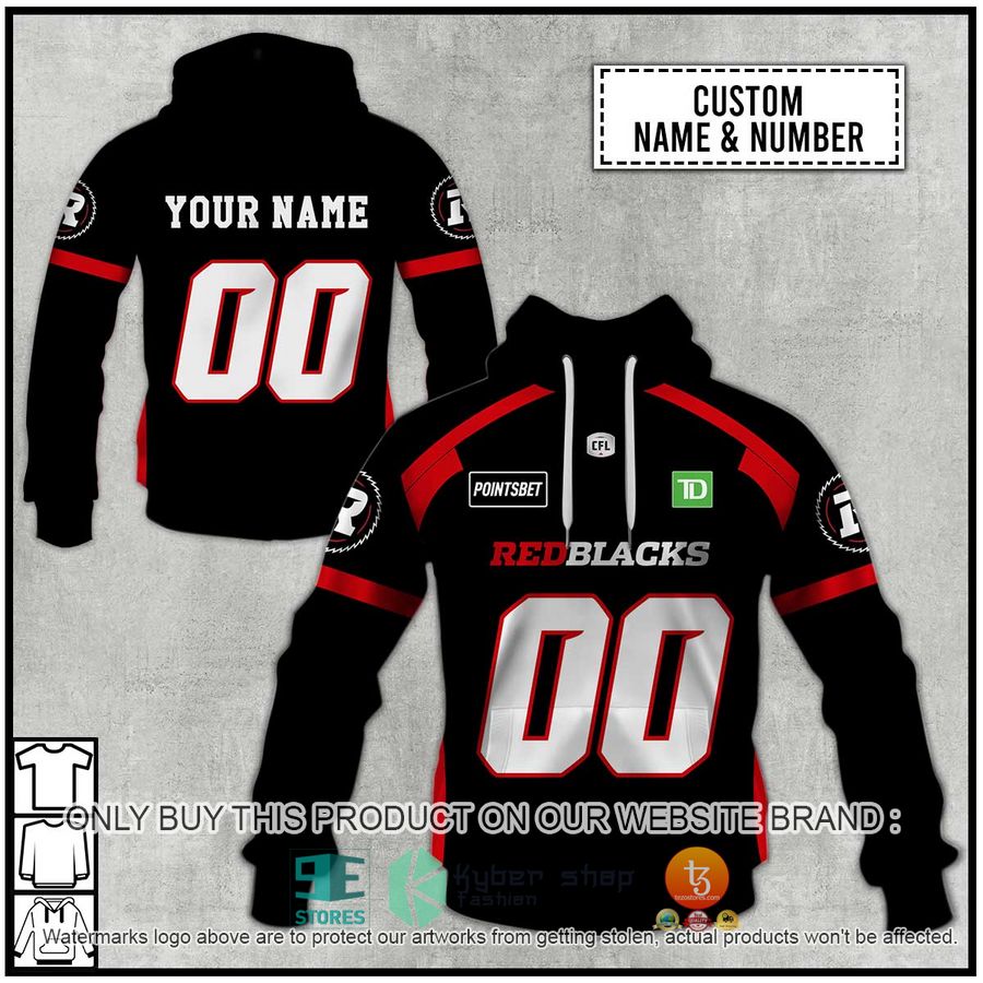 personalized cfl ottawa redblacks shirt hoodie 1 65855