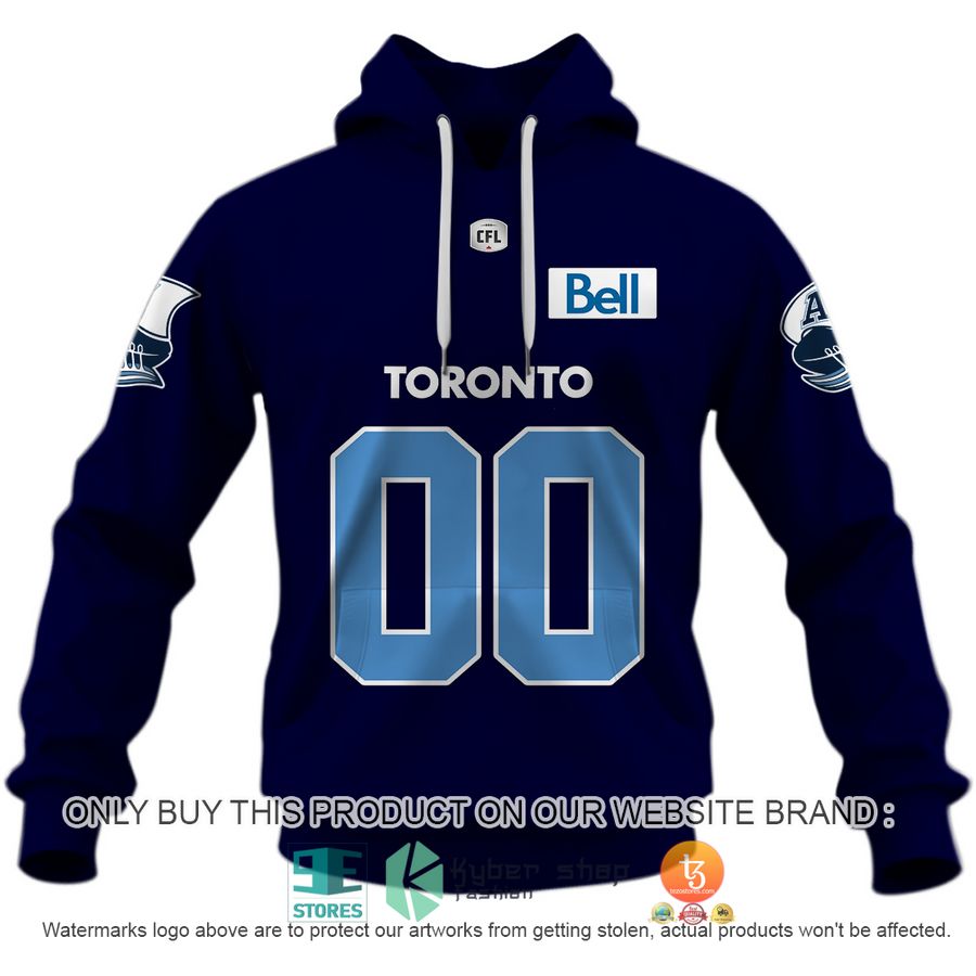 NEW Toronto Argonauts Custom Name Hoodie, Shirt 2 personalized cfl toronto argonauts shirt hoodie 2 29945