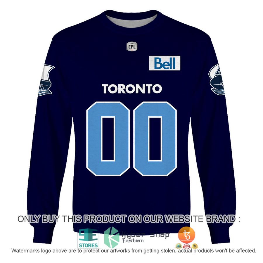 NEW Toronto Argonauts Custom Name Hoodie, Shirt 4 personalized cfl toronto argonauts shirt hoodie 4 22743